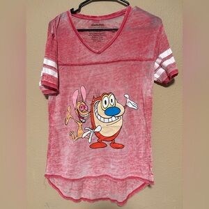 Ren and stimpy tee Large